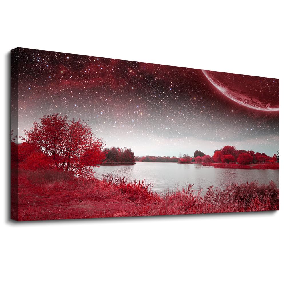 MHARTK66 Wall Decor for Living Room Large Canvas Wall Art for Bedroom Modern Office Pictures Blue Sun Beach Grass Ocean Landscape Paintings Canvas Art Prints Home Decorations