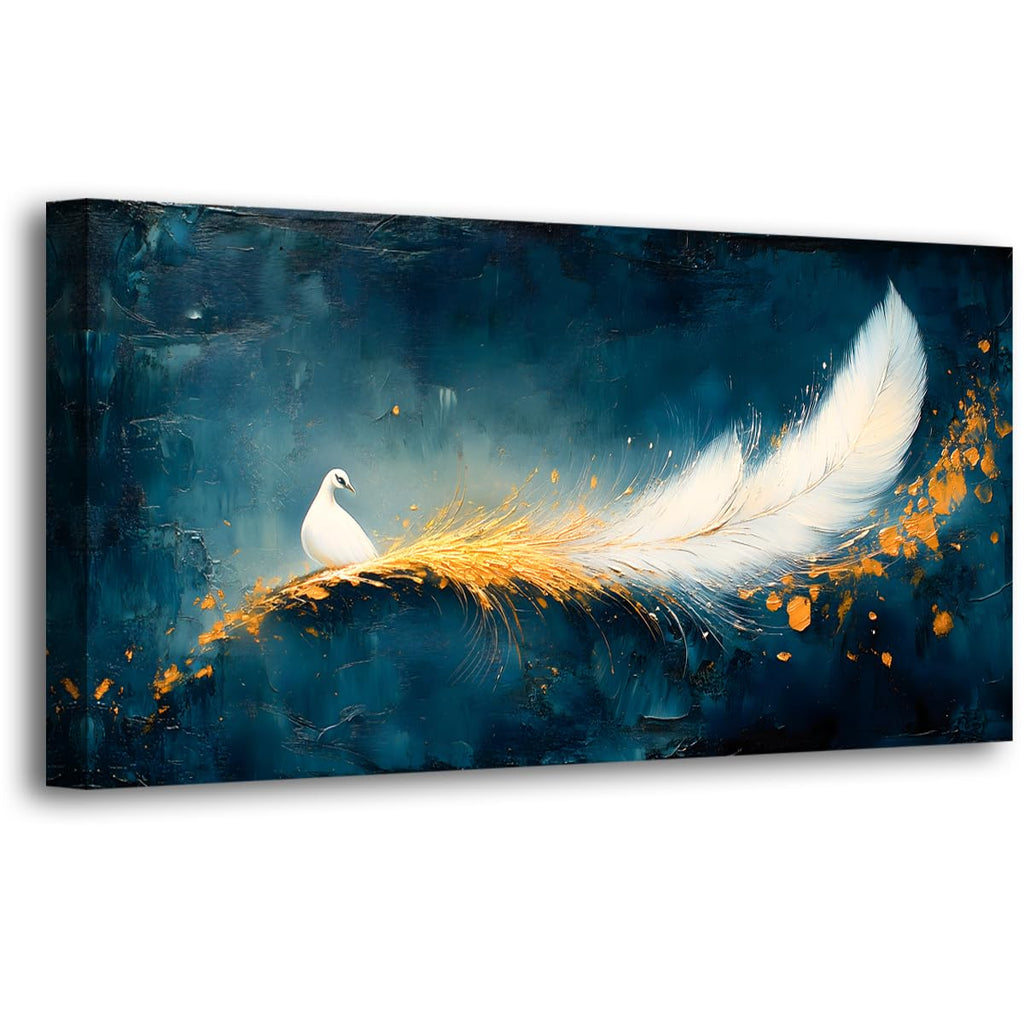 Earthy Texture Picture Print Canvas Wall Art Living Room Dining Room Office Study Bedroom Wall Decor Earthy Texture Landscape Abstract Wall Art Prints Modern Golden Brown Landscape Artwork - 20x40 in