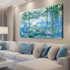 OKEXCKK The Great Wave off Kanagawa by Katsushika Hoki Wall Art Decor, Classic Painting Abstract Seascape Canvas Print Pictures, Modern Japanese Artwork for Bedroom Living Room Decoration - 24"x36"