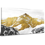 Sunset Mountain Wall Art for Living Room Nature Grand Teton Landscape Canvas Wall Decor National Park Wall Art Oxbow Bend Snake River Scenery Wyoming Painting Artwork Office Home Decoration 20x40"
