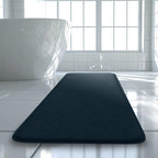 5-Piece Bathroom Rug Set - Memory Foam Bath Mats, Non-Slip, Ultra-Soft, Water Absorbent, Machine Washable Bathroom Rugs - Beige
