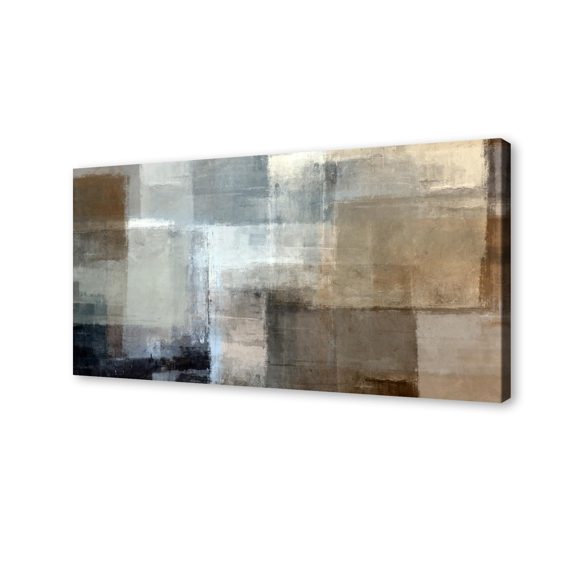 Baisuart S02250 Canvas Prints Wall Art Beach Sunset Ocean Waves Nature Pictures Stretched Canvas Wooden Framed for living Room Bedroom and Office