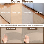 YIHOUSE Memory Foam Bath Mat Set, Bathroom Rugs Sets 3 Pieces, Non Slip Bath Mats for Bathroom, Super Soft and Water Absorbent Bath Rug Set, Machine Washable U Shape Toilet Rug,Beige