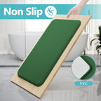 RUN HELIX Bathroom Rugs Sets 3 Piece, Soft Absorbent Memory Foam Bath Mats Set, Dry Fast Bath Mat, Machine Washable Bath Rug Set for Bathroom （Forest Green）