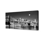 Baisuart S02250 Canvas Prints Wall Art Beach Sunset Ocean Waves Nature Pictures Stretched Canvas Wooden Framed for living Room Bedroom and Office