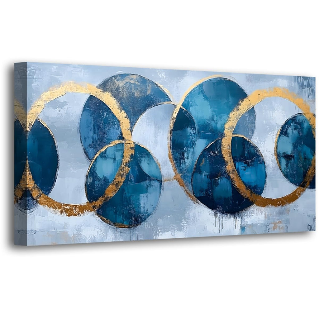 Earthy Texture Picture Print Canvas Wall Art Living Room Dining Room Office Study Bedroom Wall Decor Earthy Texture Landscape Abstract Wall Art Prints Modern Golden Brown Landscape Artwork - 20x40 in