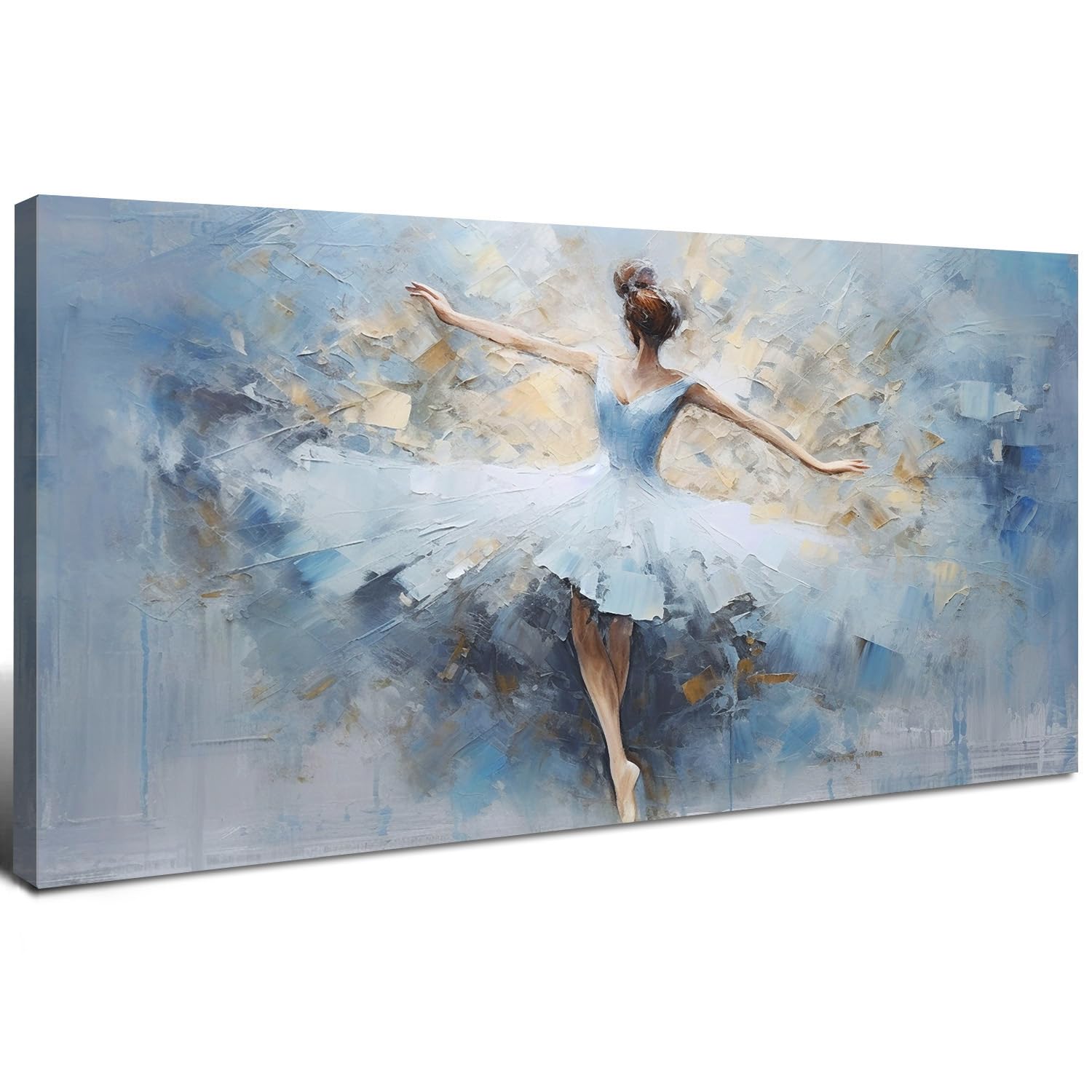 Sunset Mountain Wall Art for Living Room Nature Grand Teton Landscape Canvas Wall Decor National Park Wall Art Oxbow Bend Snake River Scenery Wyoming Painting Artwork Office Home Decoration 20x40"