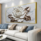 Suconvng Colorful Canvas Art Wall Decor Painting Picture Modern Boho Abstract Wall Art Prints Landscape Picture For Bedroom Bathroom Office Black Home Aesthetic Wall Decor 20" × 40" Ready To Hang