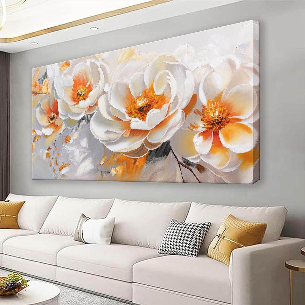 Suconvng Colorful Canvas Art Wall Decor Painting Picture Modern Boho Abstract Wall Art Prints Landscape Picture For Bedroom Bathroom Office Black Home Aesthetic Wall Decor 20" × 40" Ready To Hang