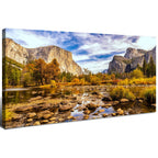 Sunset Mountain Wall Art for Living Room Nature Grand Teton Landscape Canvas Wall Decor National Park Wall Art Oxbow Bend Snake River Scenery Wyoming Painting Artwork Office Home Decoration 20x40"