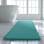 5-Piece Bathroom Rug Set - Memory Foam Bath Mats, Non-Slip, Ultra-Soft, Water Absorbent, Machine Washable Bathroom Rugs - Beige
