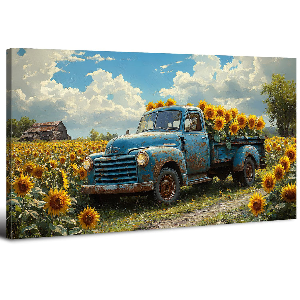 Sunset Mountain Wall Art for Living Room Nature Grand Teton Landscape Canvas Wall Decor National Park Wall Art Oxbow Bend Snake River Scenery Wyoming Painting Artwork Office Home Decoration 20x40"