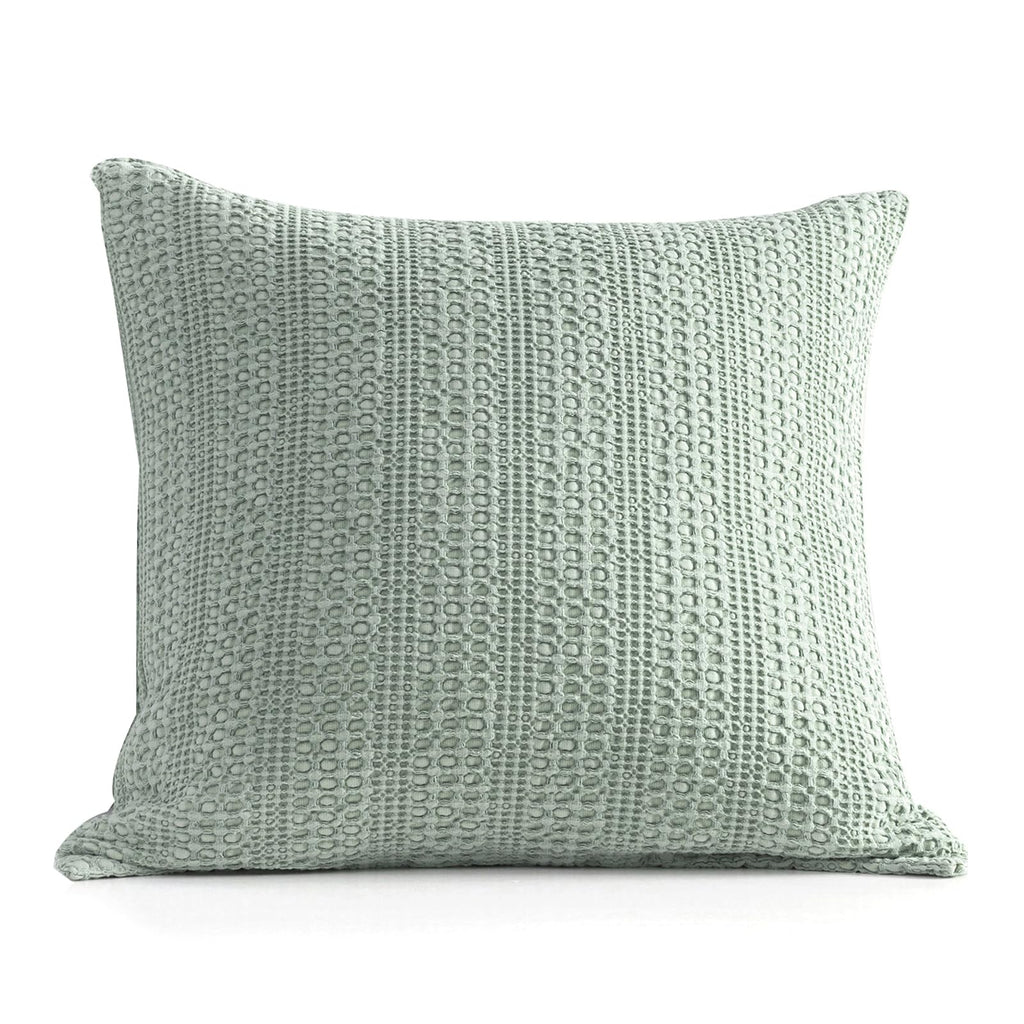 26x26 Pillow Covers Set of 2 Khaki Euro Shams Boho Decorative Throw Pillow Covers Cotton Large Square Pillowcase for Couch Bed