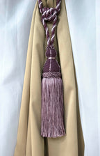 DÉCOPRO Elegant Large Tassel Tieback for Curtains & Draperies, Tassel Length 12" (30.5cm), Spread 30" (76cm) # TBH15, Olive Garden Green (Color# 010) Set of 4