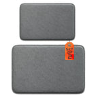 5-Piece Bathroom Rug Set - Memory Foam Bath Mats, Non-Slip, Ultra-Soft, Water Absorbent, Machine Washable Bathroom Rugs - Beige